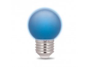 Forever Light zestaw 5 żarówek LED E27, G45, 2W, niebieski