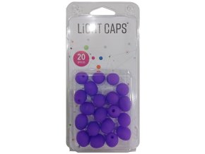 LIGHT CAPS® fioletowe, 20 szt. w opakowaniu