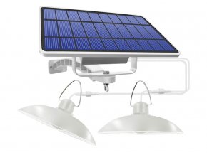 Solarna lampa wisząca SUNARI 6W, 520lm, 4500K, 5500mAh, Li-Ion, IP65 [RTV100385]