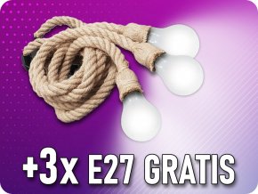 12307 +3 E27 gratis