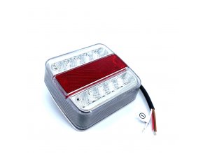 Tylne światło ciężarówki 14xLED, 12V, lewy/prawy [L1070-BL]