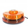LED lampa ostrzegawcza z magnesem, 12-24V, pomarańczowa [ALR0029]