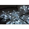 Świąteczny łańcuszek LED Christmas, gwiazda, 20 LED, 3m, IP20, biały