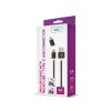 Kabel USB Setty 2w1 (micro USB + typ C), 2A, 100 cm