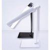 Solight Lampa stołowa LED ściemnialna, 12W, wybór temperatury światła, USB, biały połysk (WO37-W)