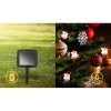 Łańcuch solarny LED, SANTA, 3,8m, 10XSANTA, 2 tryby, IP44, 5500K-6500K [102704VRK]