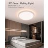 Lampa sufitowa LED Smart 32W, 2200lm, CCT, 2700-6500K + podświetlenie RGB (BW-CLT1)