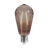 Żarówka LED E27 Retro Filament 4W, 400lm, ST64, dym, 2000K
