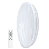 Solight LED Inteligentna lampa sufitowa Wave, 30W, 2300lm, wifi, RGB + CCT, pilot zdalnego sterowania (WO792)