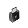 Baseus Exquisite Adapter USB -> USB-C, 2.4A, czarny (026723)