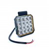 Lampa robocza LED 25W, 1711lm, kwadratowa, 16xLED, 12V/24V (L0178)