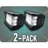 Lampa robocza LED 25W, 1440lm, 12xLED, 12V/24V, IP67/2-PACK! [L0064]