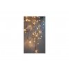 Solight LED Christmas, wiszące sople, 360 LED, 9m x 0,7m, zasilanie 6m, zewnętrzne, ciepłe białe światło [1V401-WW]