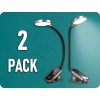 Akumulatorowa mini lampka Baseus z klipsem, 3W, 350mAh, 5V, 4000K/2-PACK! [DGRAD-0G]