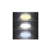 PANEL LED WPUSZCZANY SOLIGHT 18W 1530LM OKRĄGŁY 22,5CM CCT BIAŁY, 2-PACK! [WD172]