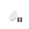PANEL LED WPUSZCZANY SOLIGHT 18W 1530LM OKRĄGŁY 22,5CM CCT BIAŁY, 2-PACK! [WD172]