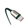 KABEL BASEUS USB-C - USB-C DISPLAY, 100W, 2M, ZIELONY [028762]