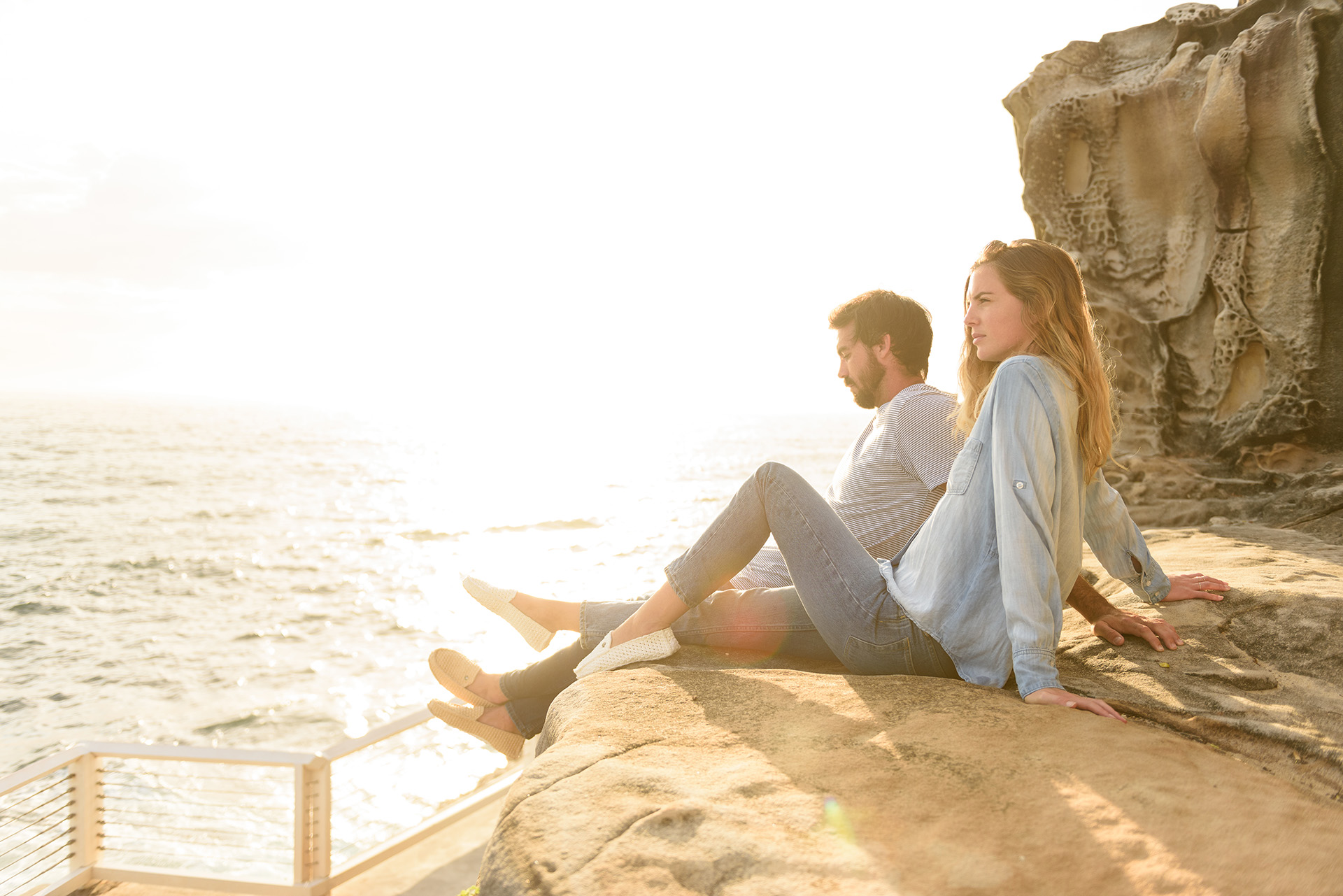 ledd shoes by the sea