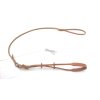 Ausstellung hundeleine aus lederschnur mit breiter halsband  Vorführleine aus Leder