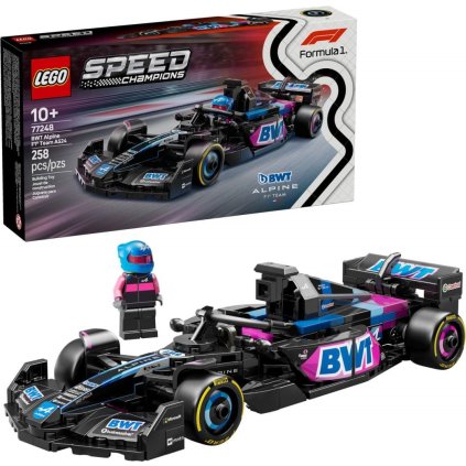 lego speed champions 77248 pretekarske auto bwt alpine f1 team a524