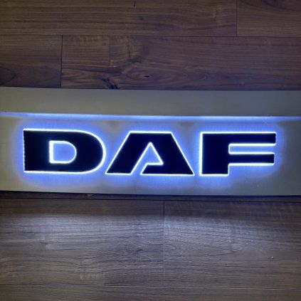 LED podsvietené logo DAF