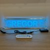 LED plexi menovka Griffin “Vlastný text” – 45x10cm