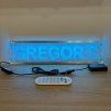 LED plexi nameplate Griffin “Your own text” – 45x10cm