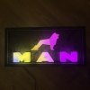 LED tabuľa MAN 600x290mm