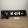 LED nameplate Wolfs– 45x10cm