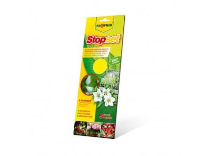 43953 zlute lepove sipky stopset 14x5 cm 5ks