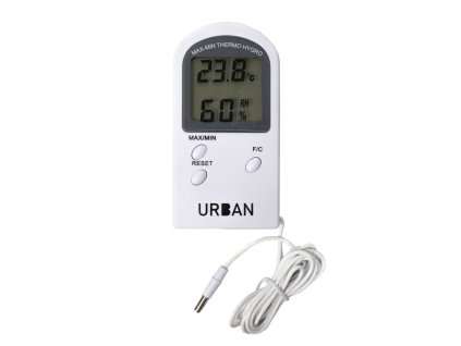 Urban Thermo-hygrometer MEDIUM, teploměr a vlhkoměr se sondou