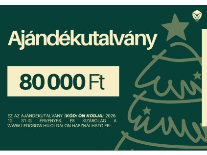 ajandekutalvany 80 000 ft