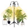 60307 128w grow light with adjustable tripod stand