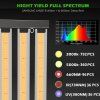 60433 1 320w led grow lamp foldable samsung chip fullspectrum
