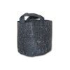 Root Pouch szürke textil cserép (Objem textilního květináče 22)