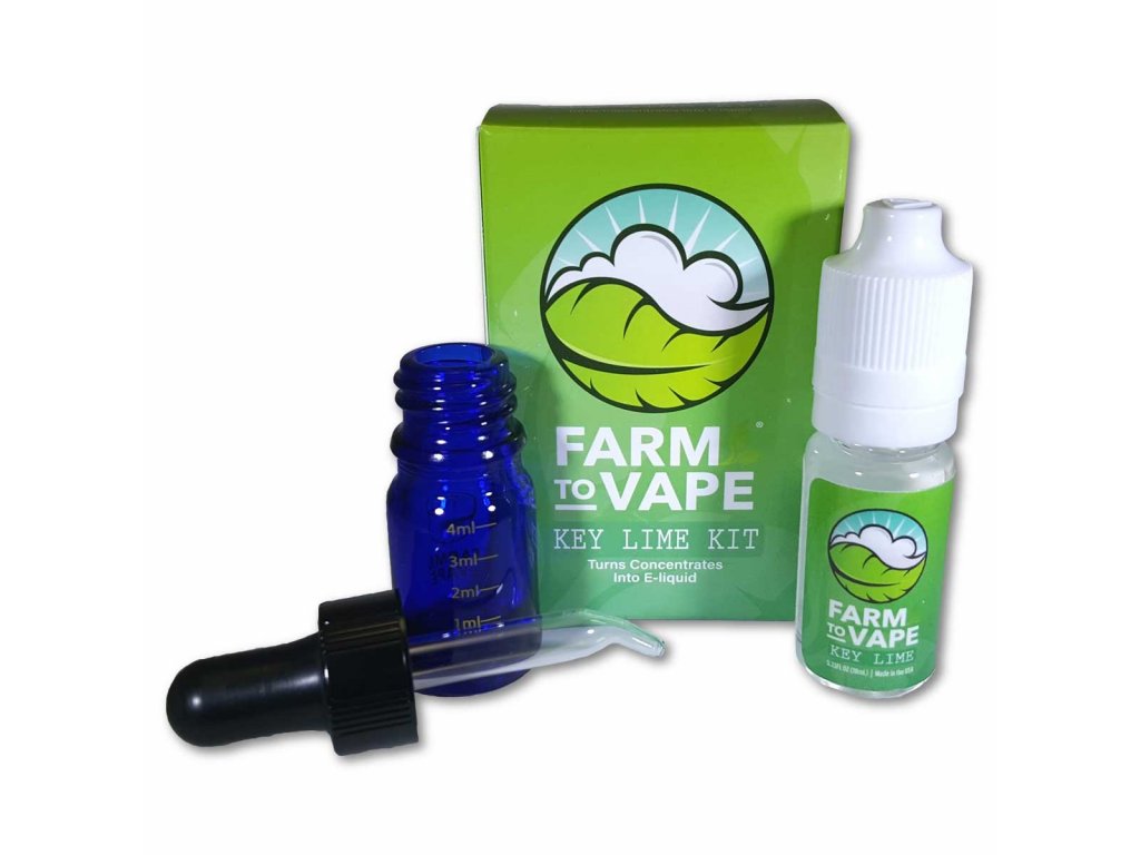 Farm To Vape set for dissolving resin 10ml Lime