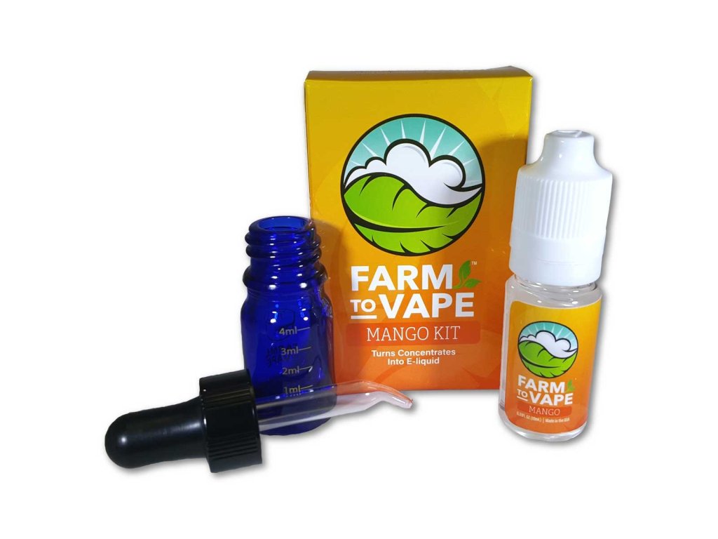 Farm To Vape set for dissolving resin 10ml Mango