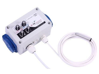 GSE Digital controller for temperature, humidity, vacuum and min. fan speed 2x1A