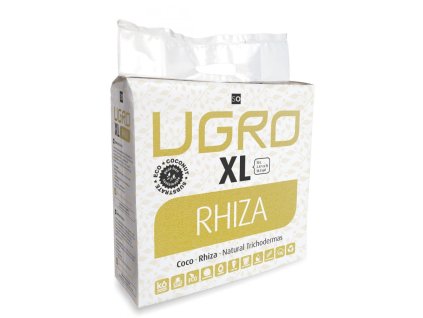 Pressed coconut U Gro XL RHIZA - after rehydration of 70 l of coconut substrate. Contains trichoderma