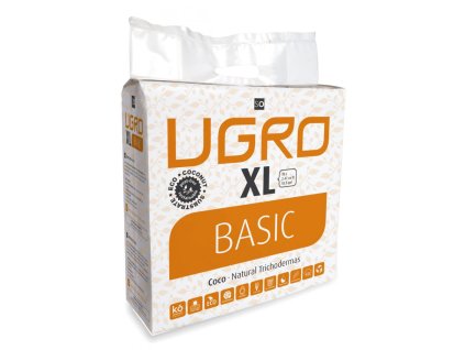 Pressed coconut U Gro XL - after rehydration of 70 l of coconut substrate. Contains trichoderma
