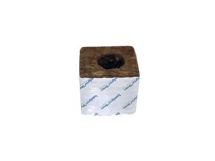 Agra-Wool Starting block 100x100mm (small hole 28/35) - 1pc