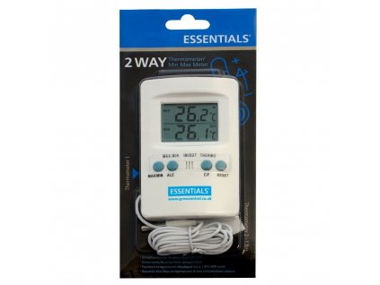 Essentials Digital Max / Min Thermometer with External Probe