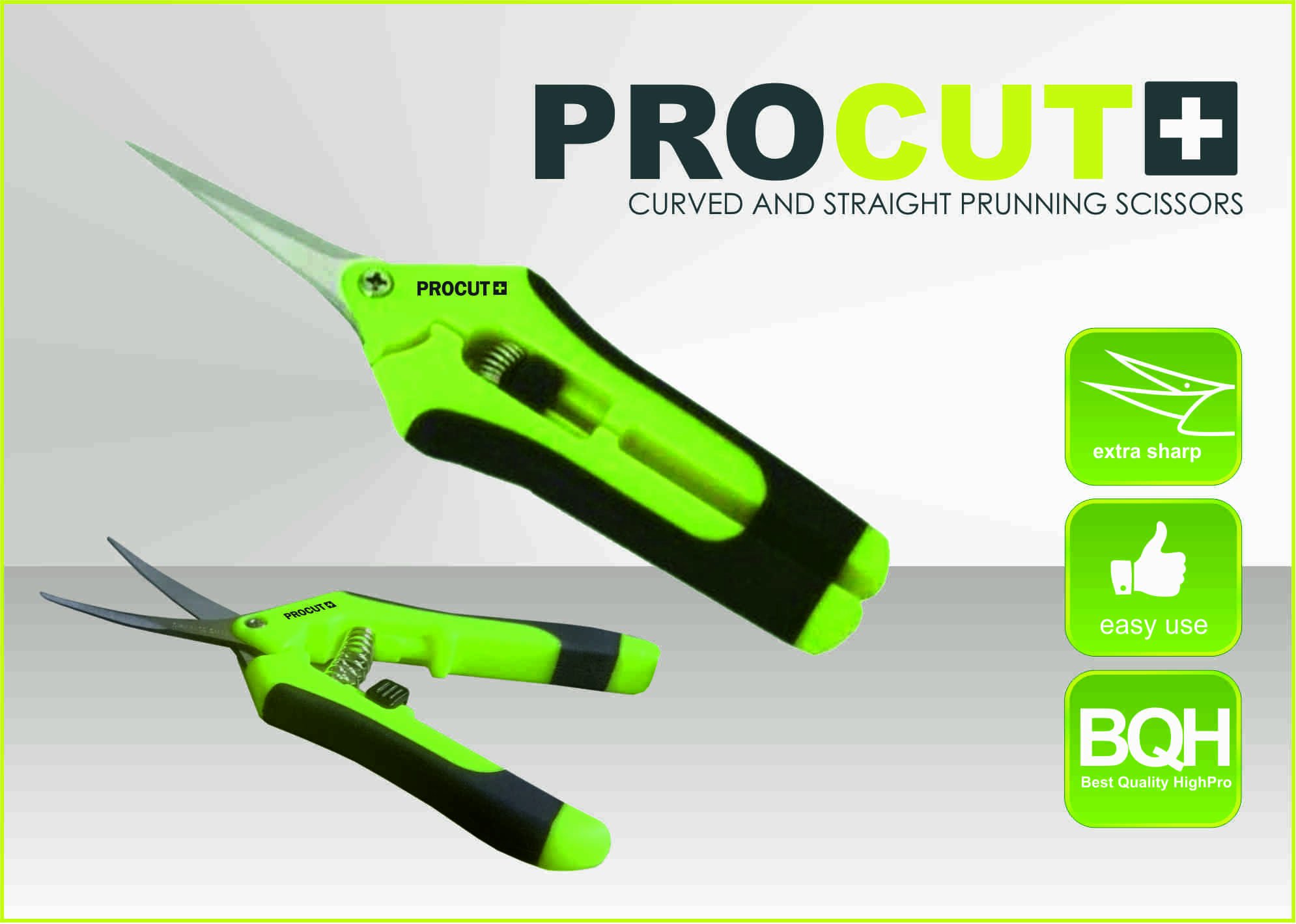 Pruning scissors PRO CUT large straight