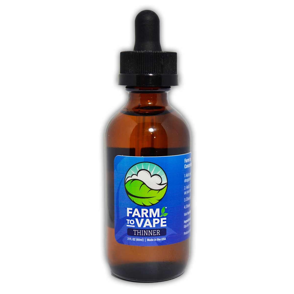 Farm To Vape liquid for dissolving resin 60ml Natural