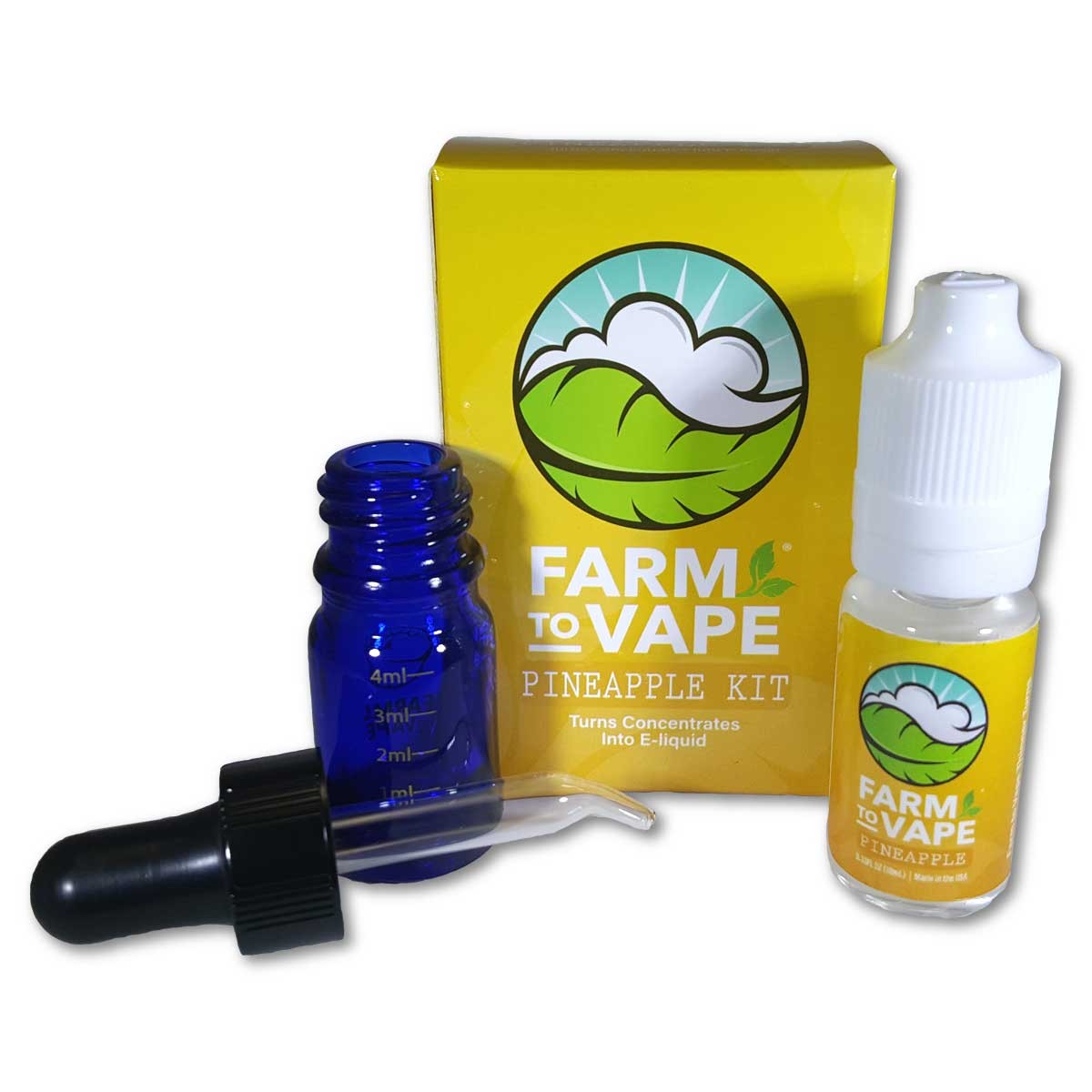 Farm To Vape set for dissolving resin 10ml Pineapple