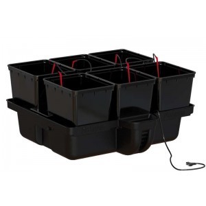 Platinium Hydro PRO 80x80 with 6 flowerpots