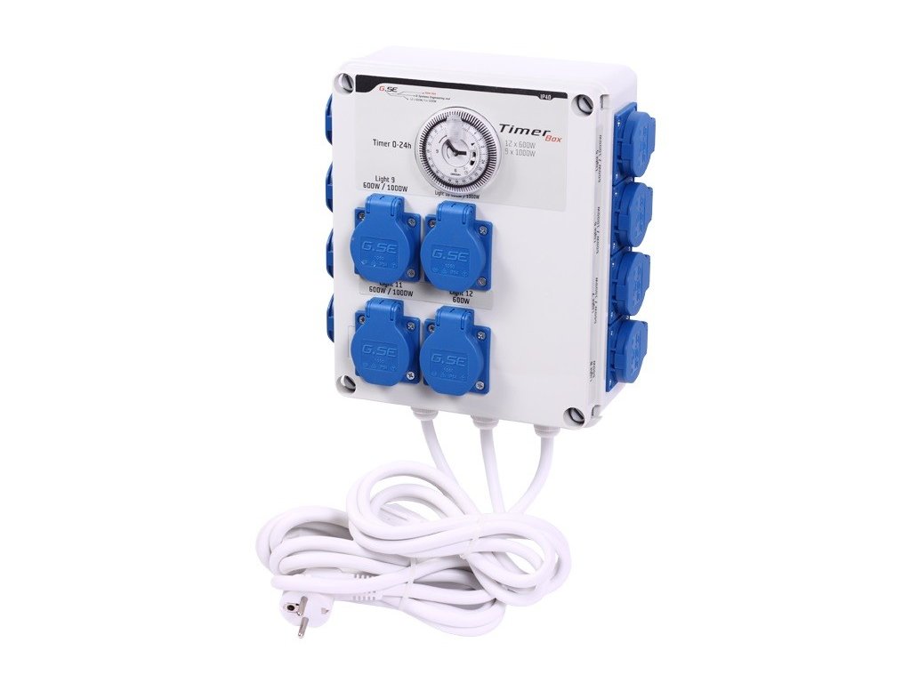 GSE Timer Box II - 12x600W / 220V