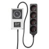 LUMII Black Mechanical timer with contactor