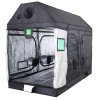 BudBox PRO XXL 120x240x180 silver - bevelled under the roof
