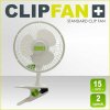 Garden High Pro Clip Fan 15cm (15W)
